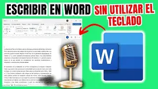 Como activar el dictado por voz en Word 2025