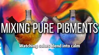Zootopia's Illegal Color Lab! Mixing Judy's Badge Blue & Nick's Pawpsicle Gold  #asmr #satisfying