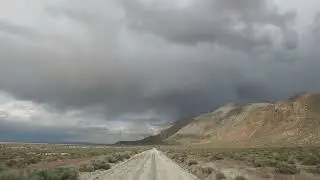 Gerlach to Sulphur, Nevada | Tons of Crickets on the Road and My Second Ever Flat Tire!