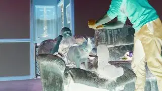 SCARY DAD CHRISTMAS MOUSE PRANK!