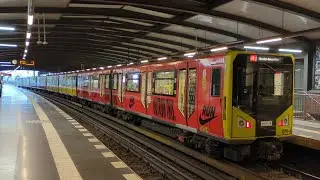 U-Bahn Berlin|die neue Nike RUN Werbung auf den Baureihen H und HK
