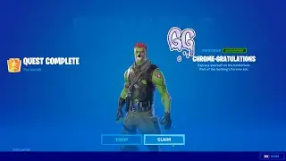Get Chrome-ified while driving Fortnite