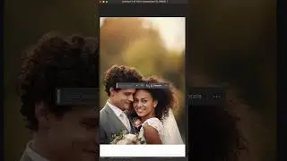 Edit Your Own Wedding Photos Easily! -- AI & Photoshop