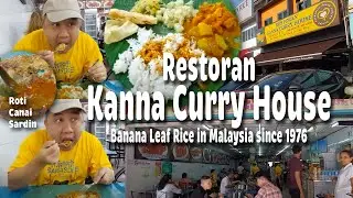 早晨來 Kanna Curry House Restaurant 找 Banana Leaf Rice 吃! 它的食物果然好吃, 尤其它的各种各样的汁都好入味! 贊!