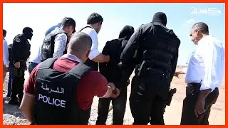 إعادة تمثيل علميات السطو على خزانات محلات ووكالة تأمينات بمراكش