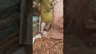 Bridal lehanga Rust color 1 lakh rupees.