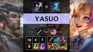 Yasuo Mid vs Gwen - NA Grandmaster Patch 25.21