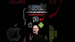 How does the iPhone destroy blackberry?#shorts #ytshorts #blackberry