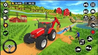 Tractor Farming Game 2026 😱 | Heavy Trailer & Realistic Farming Simulator Real Tractor Driving 🚜 |