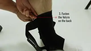 Zamst A1 Ankle Brace | Application Tutorial