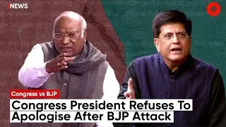 Mallikarjun Kharge Sharpens Attack On BJP, Terms Saffron Party As 