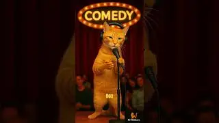 Mr. Whiskers Talks About City Life 🐾 | Stand-Up Comedy Cat 😹 #shorts #ComedyCat #MrWhiskers