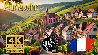 🍇 Hunawihr Walking Tour | Hidden Gem of the Alsace Wine Route 🇫🇷🏰✨