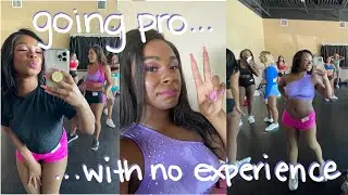 trying out for a pro dance team with no dance experience