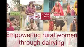 NDDB Dairy Services, Empowering rural women through #dairying