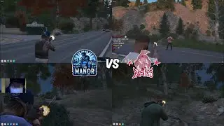Manor vs Besties For Bank Truck At Senora Desert | Multi POV | NoPixel 4.0 GTA RP