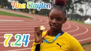 Tina Clayton clocked 7.24 in 60m for 2nd at Tyson invitational