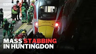 LIVE: Police statement following Huntingdon train stabbings