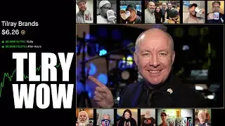 TLRY STOCK EXPLODES - TILRAY BRANDS STOCK UP - Global Cannabis company @MartynLucas