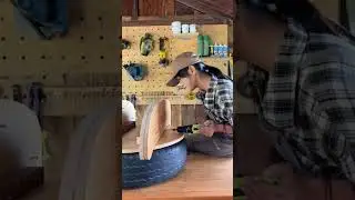 DIY | L&Agrave;M GHẾ BẬP B&Ecirc;NH TỪ LỐP XE #diy #sangtao #xuhướng #moinhat #lopxeoto #metqua #sobeutiful #moi