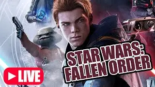 playing Star Wars Jedi: Fallen Order // all-nighter💤