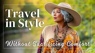 Boho Chic Travel Style: Comfortable & Stylish Outfits for Senior Adventures
