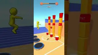 Jump Dunk 3D - Level 4 - 6 Gameplay 🕹️