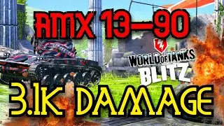 AMX 13 90 &bull; 3126 DMG &bull; Hellas Carry &bull; WoT Blitz