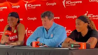 Allisha Gray, Jordin Canada, Karl Smesko after Dream lose Game 3 to Indiana Fever, ending their year