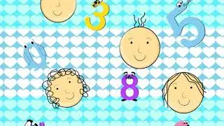Counting with Baby Panda! Cute 3D Rhyming animatin video