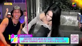 Amor y Fuego - JUL 10 - IMÁGENES REVELARÍAN QUE MARIO Y ONELIA NO HABRÍAN TERMINADO ANTES DE LA BODA