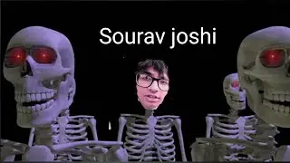 Sourav joshi Skeleton roast meme 💀