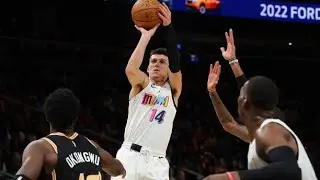 2022.11.27 Heat vs Hawks Tyler Herro FULL Highlights, 1st career Triple Double