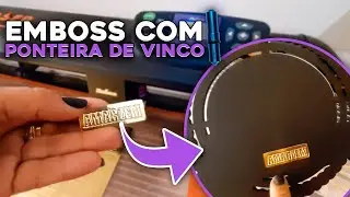 Como fazer Emboss com a Ponteira de Vinco da Foison