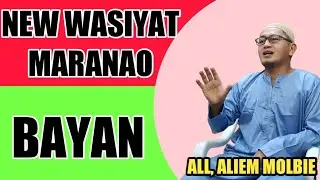 Wasiyat maranao by molbie abdulmajid