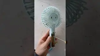 Restoring old, broken, and rusty handheld mini fans | Let's see the results
