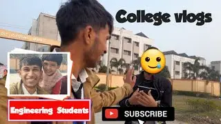 Life Of Engineering College Students | Mini College Vlog | #vlog |#minivlog | Support Me 🙏|GpAraria|