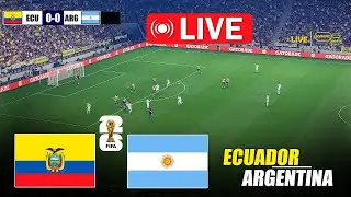 🔴LIVE : Ecuador vs Argentina | Qualifiers eFootball PES 21 Simulation Gameplay