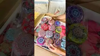 our Printed Tin Jars, Made from premium quality tin Beautiful Mandala Candle Tin Jars