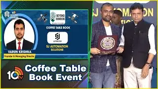 10TV Beyond Borders Coffee Table Book | Varun Krishna | SJ Automation Solutions | 10TV News