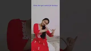 Gahana Kusuma Kunja Majhe | Anwesha Pramanik #kathak #krishna #radhakrishna #dance