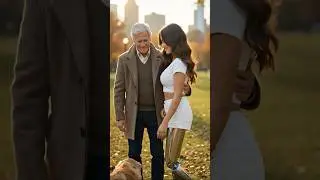 Autumn Walk: A Robot, an Elder, and a Dog! #robot #technology #innovation