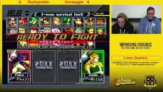 Improving Grounds 2.0 | LQF | Duckypotato (Falco) vs. SoSwaggie (Sheik)