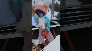 ❄️How to be cute😻when falling on snowboard🏂  #activelifestyle #wintervibes #sportygirl #multisport