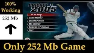 how to download ea cricket 2005 in 252 mb