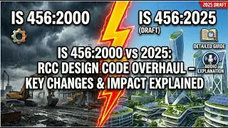 IS 456:2025 vs IS 456:2000 &ndash; Shocking RCC Design Changes Every Engineer Must Know Audio Version
