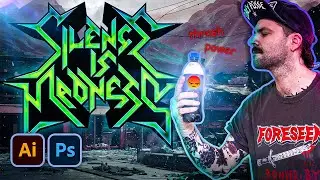 Thrash Metal Logo MADNESS!  - [Adobe Illustrator] 2021