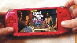 sony psp 3000 red unboxing and review gta vice city full mission