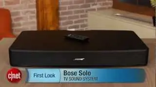 Bose Solo TV sound system - Great-looking sound bar with decent sound