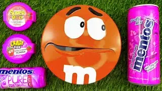 Soft Chocolate ASMR Tapping Relaxing Sounds with M&M&rsquo;s
